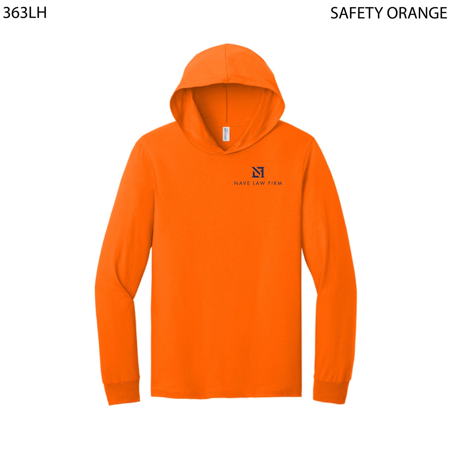 Jerzees Classics™ Unisex Cotton Long Sleeve Hooded T-Shirt