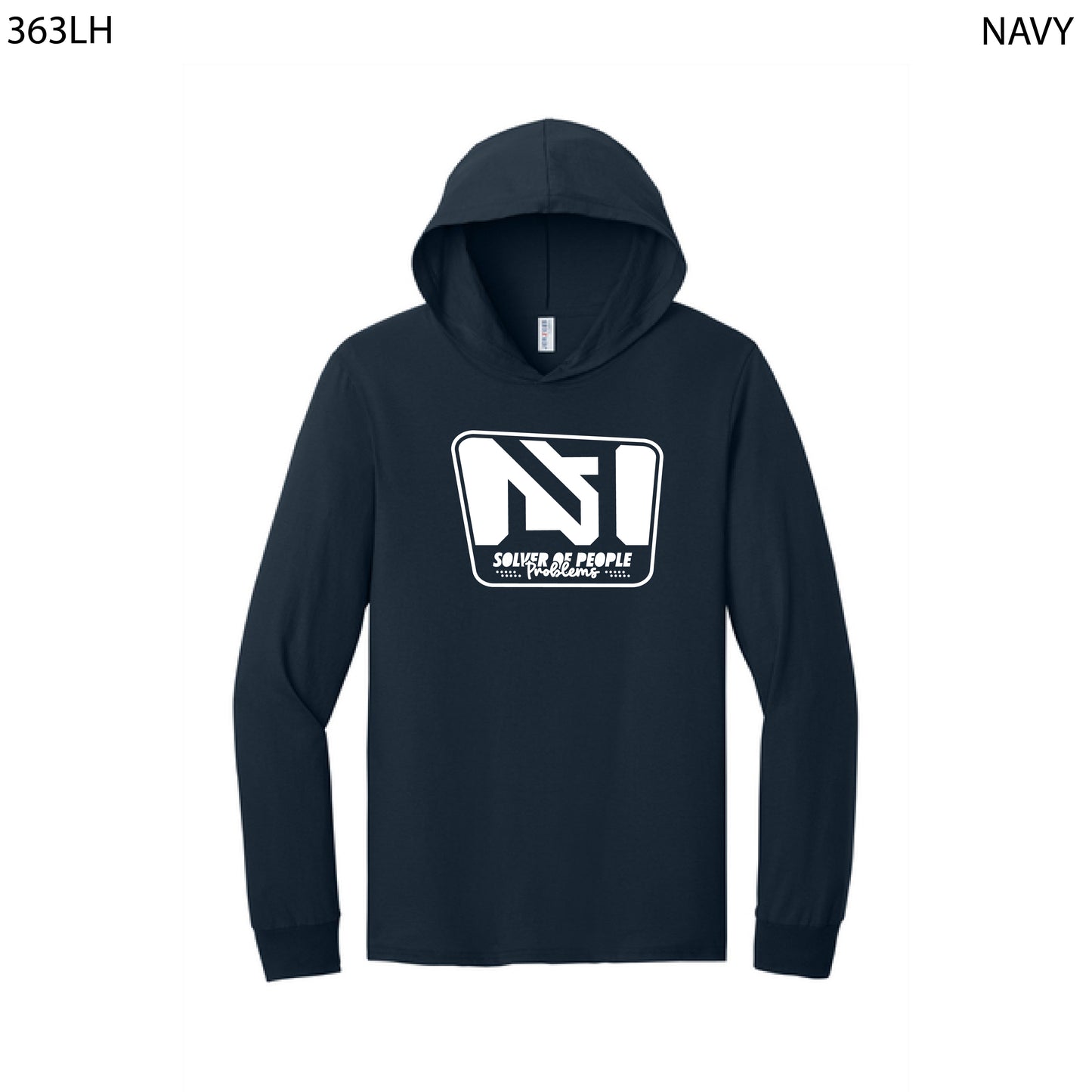 Jerzees Classics™ Unisex Cotton Long Sleeve Hooded T-Shirt