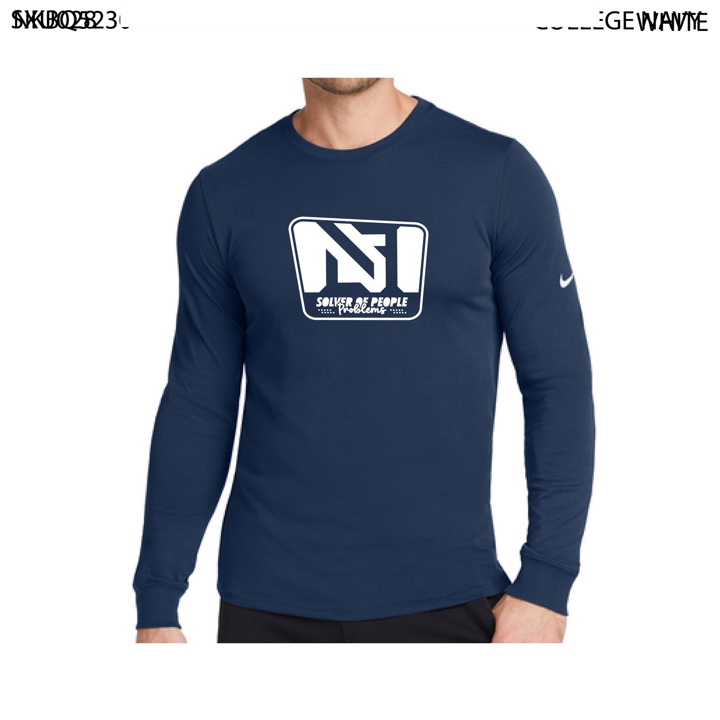 Nike Dri-FIT Cotton/Poly Long Sleeve Tee