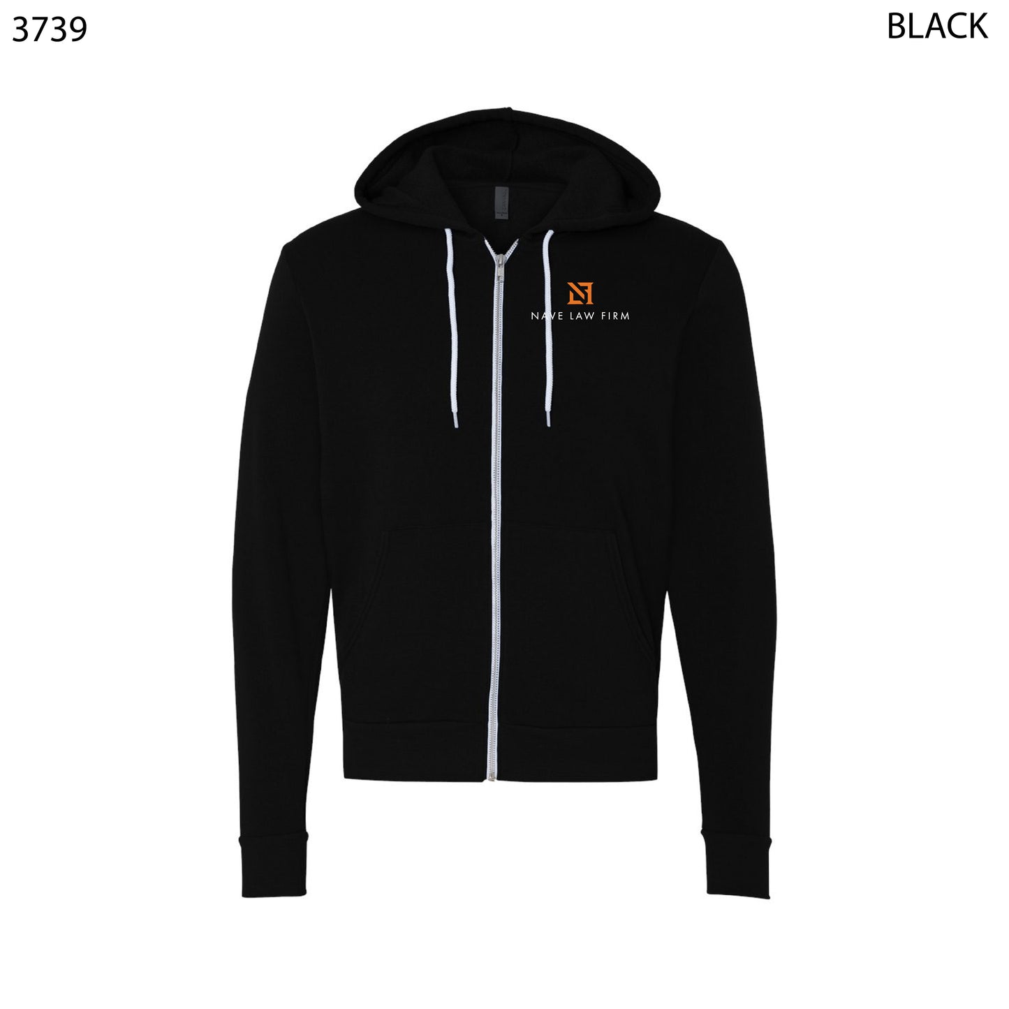 BELLA + CANVAS - Sponge Fleece Full-Zip Hoodie