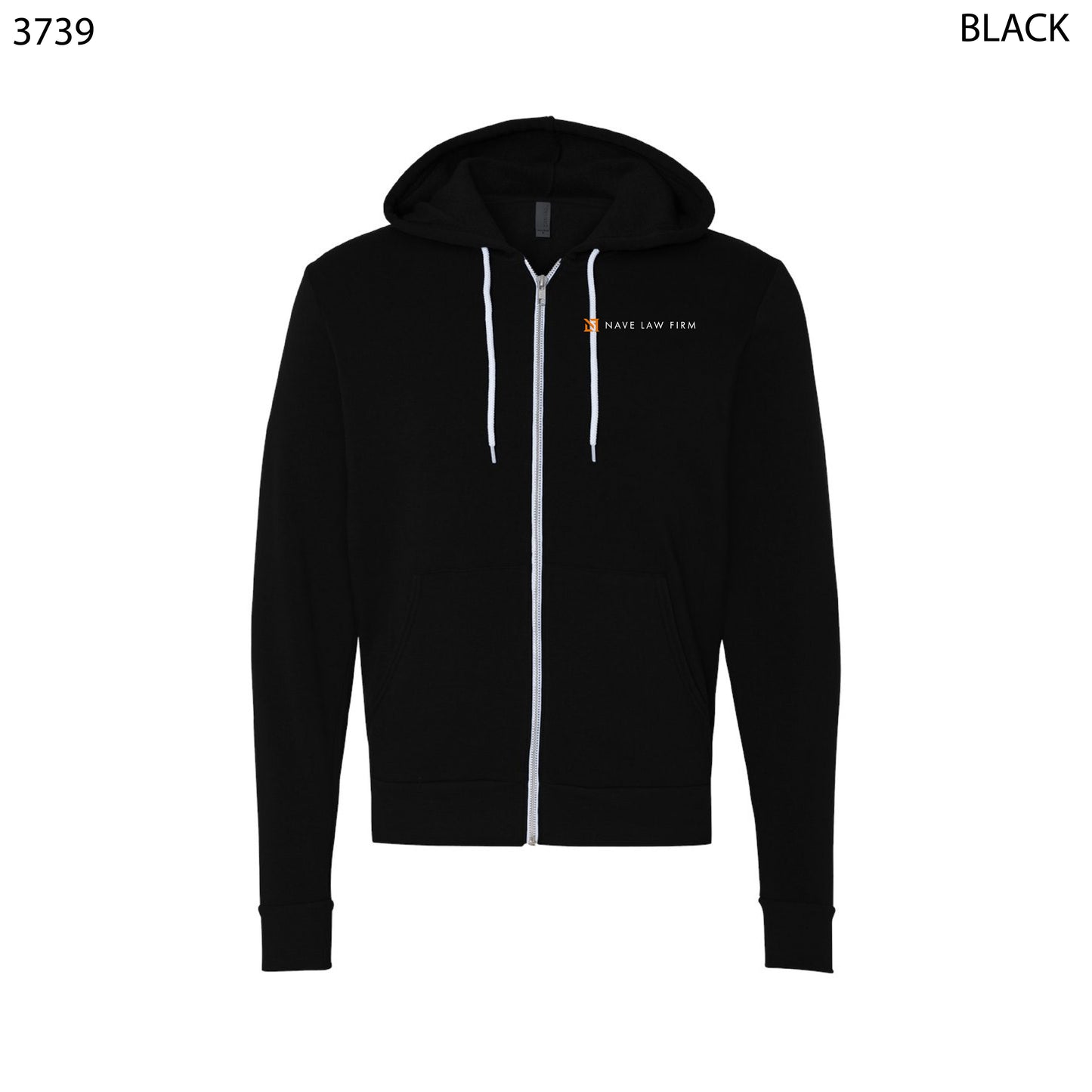 BELLA + CANVAS - Sponge Fleece Full-Zip Hoodie