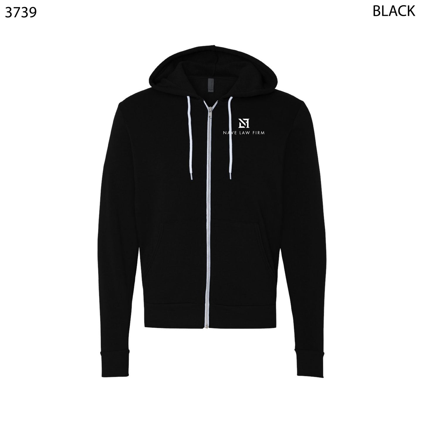 BELLA + CANVAS - Sponge Fleece Full-Zip Hoodie