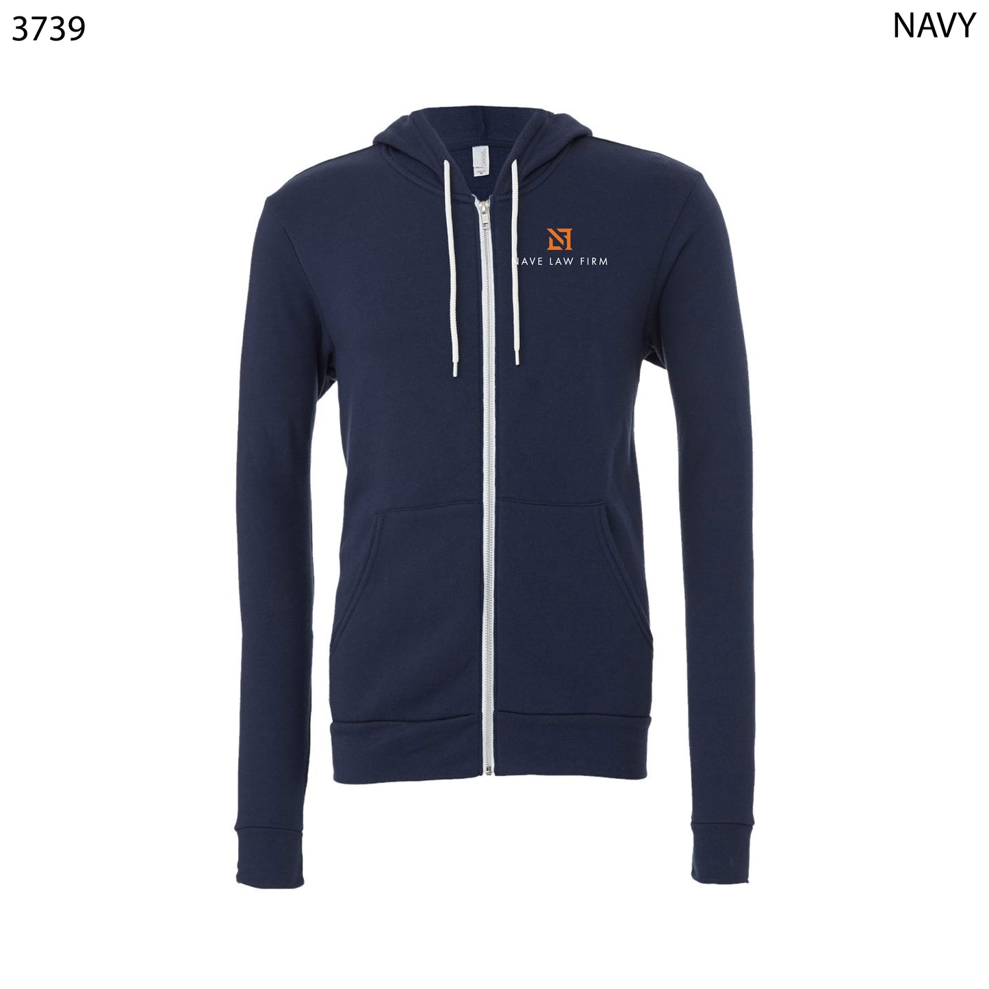 BELLA + CANVAS - Sponge Fleece Full-Zip Hoodie