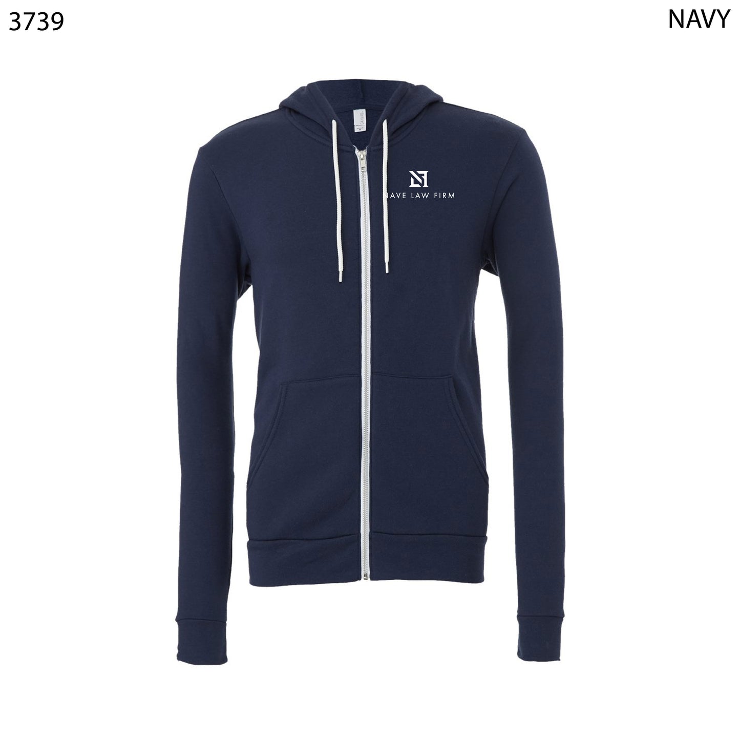 BELLA + CANVAS - Sponge Fleece Full-Zip Hoodie