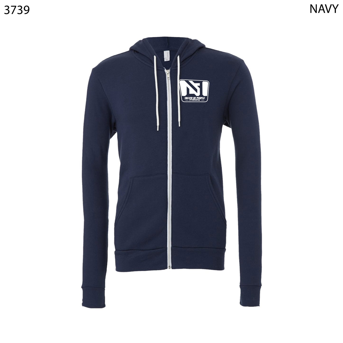 BELLA + CANVAS - Sponge Fleece Full-Zip Hoodie